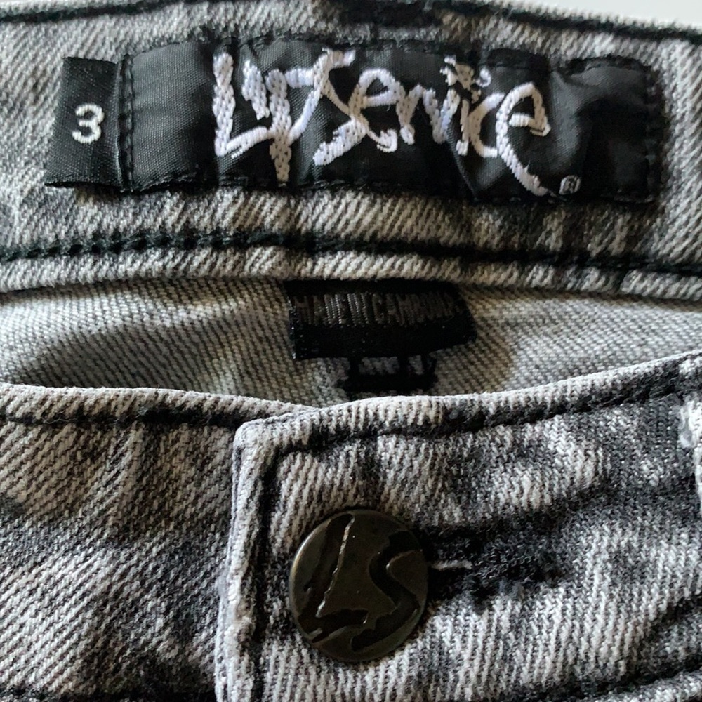 LipService Jeans JETT skinny ankle Acid wash - Picture 8 of 9